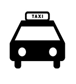 Vehicle and Transportation icons set. Car icon. Plubic bus icon.